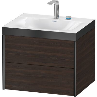 Ensemble lavabo mural Duravit XViu - c-bonded sans couture, Deux tiroirs, Moderne - Publicité Ensemble lavabo mural Duravit XViu - c-bonded sans couture, Deux tiroirs, Moderne - Publicité