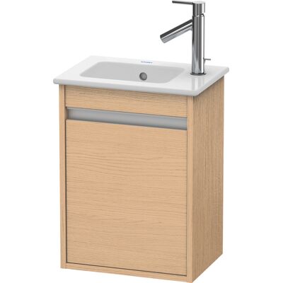 Duravit Ketho Meuble Suspendu - Chêne Naturel - Publicité Duravit Ketho Meuble Suspendu - Chêne Naturel - Publicité