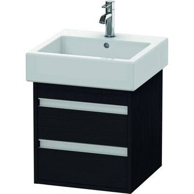 Duravit Ketho Armoire murale de salle de bain - 2 tiroirs, Eiche Schwarz, 450x440x480mm - Publicité Duravit Ketho Armoire murale de salle de bain - 2 tiroirs, Eiche Schwarz, 450x440x480mm - Publicité