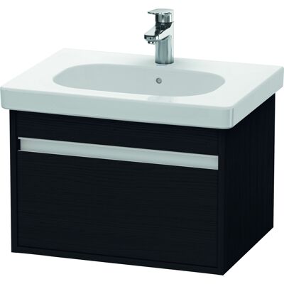 Duravit Ketho Armoire sous-vasque murale - Eiche Schwarz Matt, 1 tiroir - Publicité Duravit Ketho Armoire sous-vasque murale - Eiche Schwarz Matt, 1 tiroir - Publicité