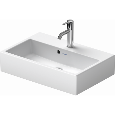 Lavabo Duravit Vero Air 60x40cm, mural, avec trou pour robinet - Publicité Lavabo Duravit Vero Air 60x40cm, mural, avec trou pour robinet - Publicité