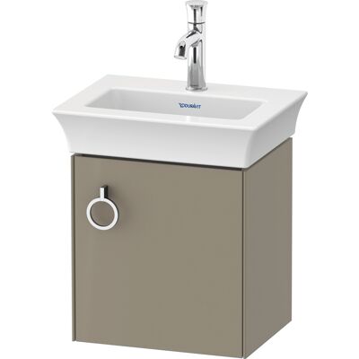 Duravit White Tulip sous lavabo WT4250RH2H2 38,4 x 29,8 cm, Steingrau Hochglanz , montage mural, 2000 porte avec poignée, droite - Publicité Duravit White Tulip sous lavabo WT4250RH2H2 38,4 x 29,8 cm, Steingrau Hochglanz , montage mural, 2000 porte avec poignée, droite - Publicité
