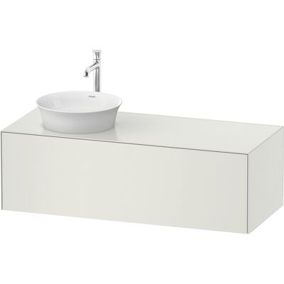 Duravit Tulipe Blanche Meuble de lavabo 130cm - Meuble de lavabo - Publicité Duravit Tulipe Blanche Meuble de lavabo 130cm - Meuble de lavabo - Publicité