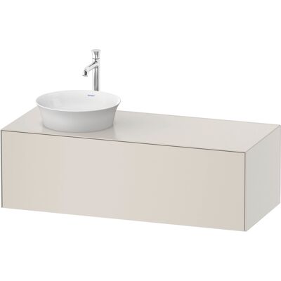Duravit White Tulip Meuble lavabo - 130x40.8cm, sans poignée - Publicité Duravit White Tulip Meuble lavabo - 130x40.8cm, sans poignée - Publicité