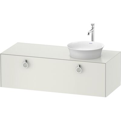 Duravit White Tulip meuble lavabo - Murmonté, Poignée, 130cm - Publicité Duravit White Tulip meuble lavabo - Murmonté, Poignée, 130cm - Publicité