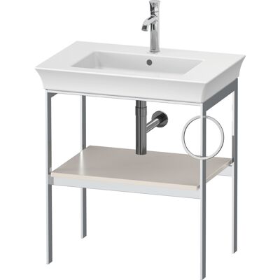 Duravit White Tulip Console Métallique avec Porte-serviettes - Mobilier de Salle de Bain - Publicité Duravit White Tulip Console Métallique avec Porte-serviettes - Mobilier de Salle de Bain - Publicité