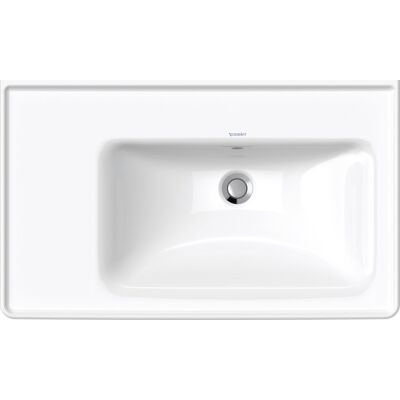 Duravit D-Neo Lavabo Mural Blanc - Bassin Droit - 80cm - Publicité Duravit D-Neo Lavabo Mural Blanc - Bassin Droit - 80cm - Publicité