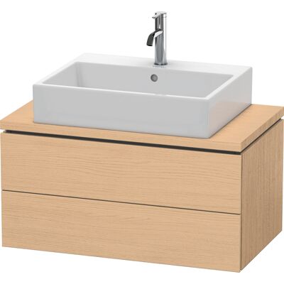 Duravit L-Cube Support pour lavabo - Chêne naturel - Compact - Support pour lavabo - Publicité Duravit L-Cube Support pour lavabo - Chêne naturel - Compact - Support pour lavabo - Publicité