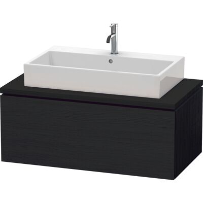 Meuble sous-vasque mural Duravit L-Cube - Eiche Schwarz Mat - 1020x547x400 mm - Publicité Meuble sous-vasque mural Duravit L-Cube - Eiche Schwarz Mat - 1020x547x400 mm - Publicité