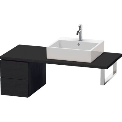 Armoire de salle de bain Duravit L-Cube - Eiche Schwarz Matt, 2 tiroirs - Publicité Armoire de salle de bain Duravit L-Cube - Eiche Schwarz Matt, 2 tiroirs - Publicité