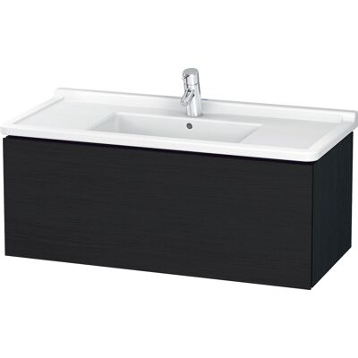 Duravit L-Cube Support de lavabo mural Eiche Schwarz Mat - Meuble sous-vasque - Publicité Duravit L-Cube Support de lavabo mural Eiche Schwarz Mat - Meuble sous-vasque - Publicité