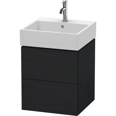 Duravit L-Cube Meuble sous-vasque mural avec 2 tiroirs - Publicité Duravit L-Cube Meuble sous-vasque mural avec 2 tiroirs - Publicité