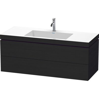 Ensemble Duravit L-Cube C-Bonded 2 Tiroirs avec Trou pour Robinet 1200 x 480 x 500 mm - Chêne Noir - LC6929O1616 - Publicité Ensemble Duravit L-Cube C-Bonded 2 Tiroirs avec Trou pour Robinet 1200 x 480 x 500 mm - Chêne Noir - LC6929O1616 - Publicité