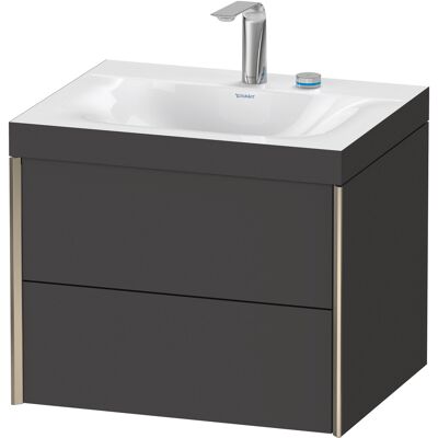 Duravit XViu Ensemble Lavabo & Meuble Mural - Graphit Supermatt - Publicité Duravit XViu Ensemble Lavabo & Meuble Mural - Graphit Supermatt - Publicité