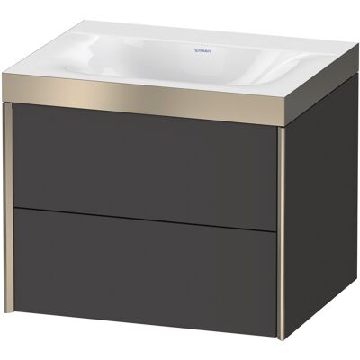Duravit Xviu Ensemble Lavabo Murale - Graphit Supermatt - Publicité Duravit Xviu Ensemble Lavabo Murale - Graphit Supermatt - Publicité