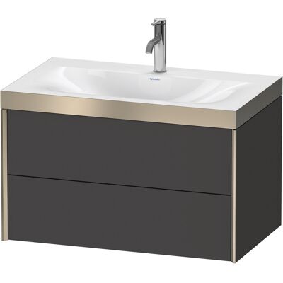 Ensemble lavabo mural Duravit XViu - Graphit Supermatt - Publicité Ensemble lavabo mural Duravit XViu - Graphit Supermatt - Publicité