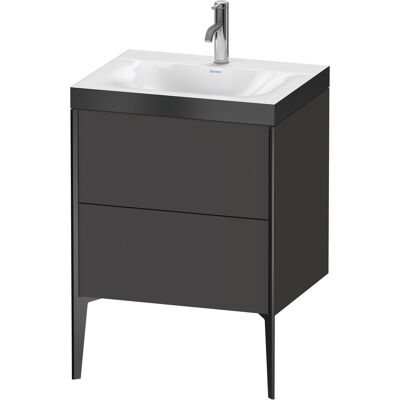 Duravit Xviu Ensemble C-Bonded Lavabo 2 Tiroirs avec Trou de Robinet - Meubles de Salle de Bain - Publicité Duravit Xviu Ensemble C-Bonded Lavabo 2 Tiroirs avec Trou de Robinet - Meubles de Salle de Bain - Publicité