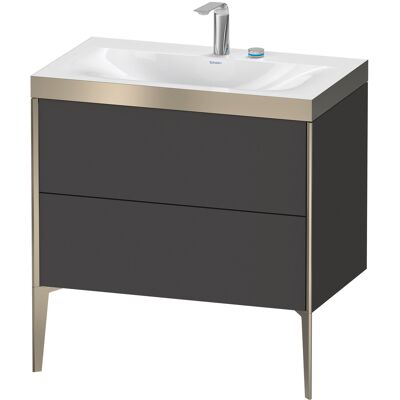 Duravit Modèle XV4710EB180P - Lavabo autoportant avec 2 tiroirs - Publicité Duravit Modèle XV4710EB180P - Lavabo autoportant avec 2 tiroirs - Publicité