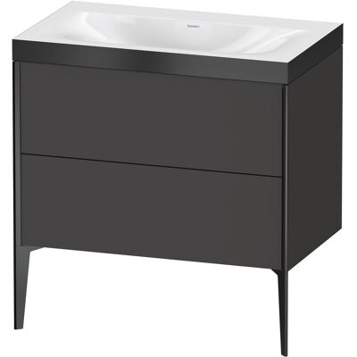Ensemble de meubles de salle de bain Duravit Xviu C-Bonded - Graphit Supermatt - Publicité Ensemble de meubles de salle de bain Duravit Xviu C-Bonded - Graphit Supermatt - Publicité