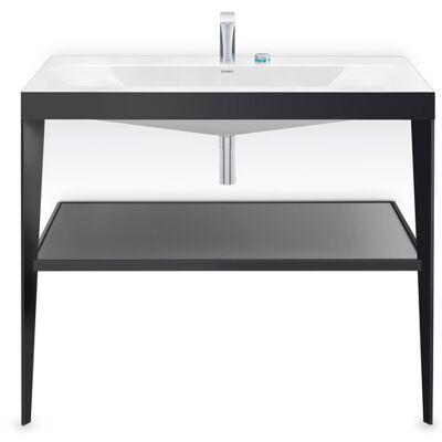 Ensemble Duravit Xviu C-Bonded avec Console Métallique - Publicité Ensemble Duravit Xviu C-Bonded avec Console Métallique - Publicité
