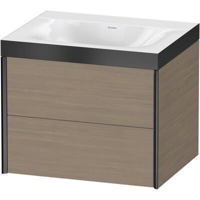 Ensemble de salle de bain Duravit Xviu C-Bonded - Eiche Terra/Noir Mat - Publicité Ensemble de salle de bain Duravit Xviu C-Bonded - Eiche Terra/Noir Mat - Publicité