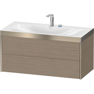 Ensemble de lavabo mural Duravit Eiche Terra/Champagne - Salle de bain - Publicité Ensemble de lavabo mural Duravit Eiche Terra/Champagne - Salle de bain - Publicité