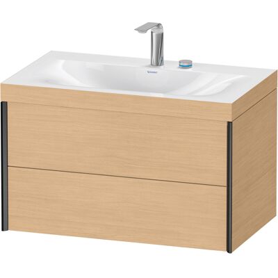 Ensemble Lavabo Murale Duravit Xviu - 2 Tiroirs - Publicité Ensemble Lavabo Murale Duravit Xviu - 2 Tiroirs - Publicité