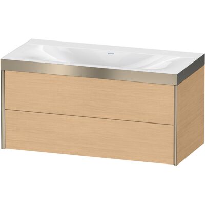 Ensemble de Lavabo Murale Duravit Xviu C-Bonded - Publicité Ensemble de Lavabo Murale Duravit Xviu C-Bonded - Publicité