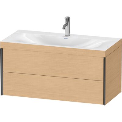 Ensemble lavabo mural Duravit Xviu C-Bonded - Chêne Naturel - Design Moderne - Publicité Ensemble lavabo mural Duravit Xviu C-Bonded - Chêne Naturel - Design Moderne - Publicité