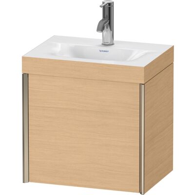 Ensemble Lavabo Murale Duravit Xviu C-Bonded - Chêne Naturel - Publicité Ensemble Lavabo Murale Duravit Xviu C-Bonded - Chêne Naturel - Publicité