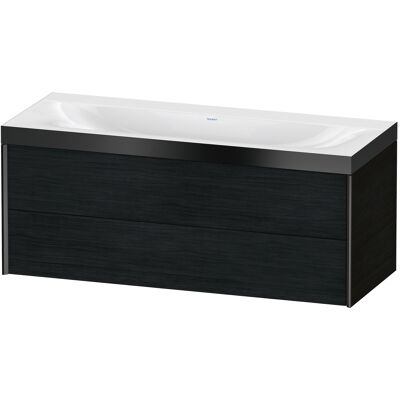 Ensemble vasque mural Duravit Eiche Schwarz - c-bonded - Publicité Ensemble vasque mural Duravit Eiche Schwarz - c-bonded - Publicité