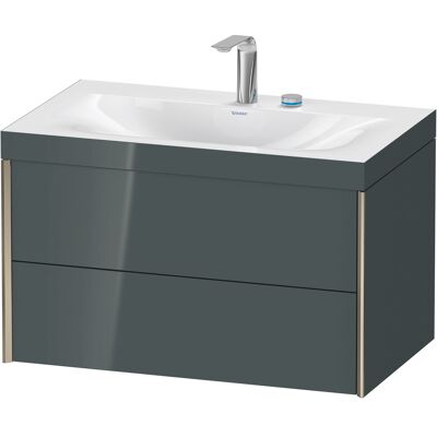 Ensemble Lavabo Duravit XViu C-Bonded - Gris - Publicité Ensemble Lavabo Duravit XViu C-Bonded - Gris - Publicité
