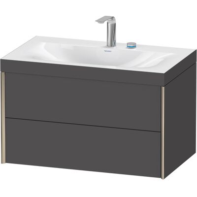 Ensemble de lavabo Duravit mural en Graphit Matt avec 2 tiroirs - Publicité Ensemble de lavabo Duravit mural en Graphit Matt avec 2 tiroirs - Publicité