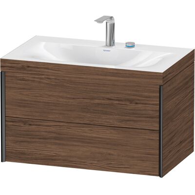 Duravit Nussbaum Foncé Ensemble lavabo mural - XV4615EB221C - Publicité Duravit Nussbaum Foncé Ensemble lavabo mural - XV4615EB221C - Publicité