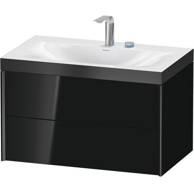 Duravit Xviu Ensemble C-Bonded Mural - Noir Brillant - Publicité Duravit Xviu Ensemble C-Bonded Mural - Noir Brillant - Publicité