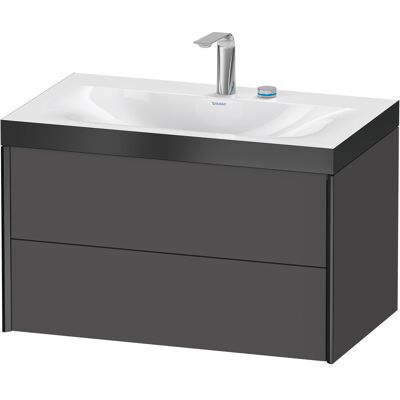 Ensemble mural Duravit XViu - Lavabo, 2 tiroirs - Publicité Ensemble mural Duravit XViu - Lavabo, 2 tiroirs - Publicité