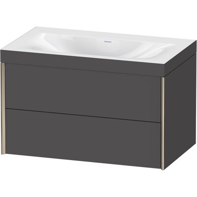 Ensemble Duravit Xviu C-Bonded Mural - Lavabo, Graphit Mat - Publicité Ensemble Duravit Xviu C-Bonded Mural - Lavabo, Graphit Mat - Publicité