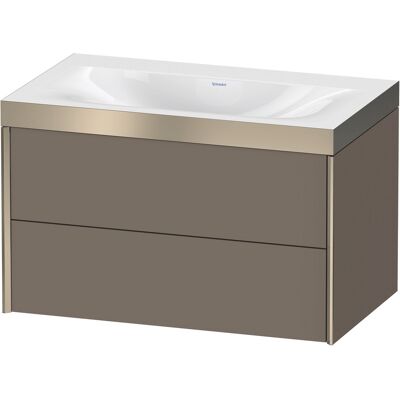 Ensemble de mobilier de salle de bain Duravit Xviu C-Bonded - 80x48cm - Publicité Ensemble de mobilier de salle de bain Duravit Xviu C-Bonded - 80x48cm - Publicité