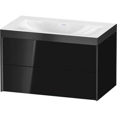 Ensemble mural Duravit Noir Brillant - XViu XV4615NB240P - Publicité Ensemble mural Duravit Noir Brillant - XViu XV4615NB240P - Publicité