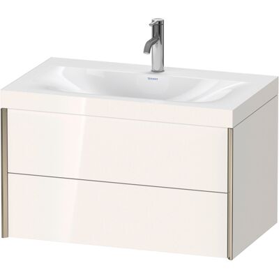 Duravit Xviu Ensemble Lavabo Murale - Blanc Brillant - Rectangle - Publicité Duravit Xviu Ensemble Lavabo Murale - Blanc Brillant - Rectangle - Publicité