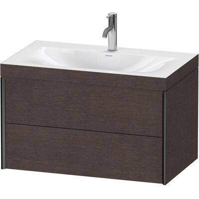 Duravit Chêne Foncé - Ensemble Lavabo Mural avec 2 Tiroirs - Publicité Duravit Chêne Foncé - Ensemble Lavabo Mural avec 2 Tiroirs - Publicité