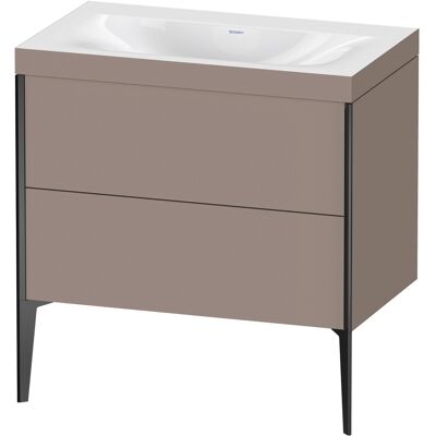 Duravit Xviu C-Bonded Set - Lavabo rectangulaire, 2 tiroirs - Autoportant - Publicité Duravit Xviu C-Bonded Set - Lavabo rectangulaire, 2 tiroirs - Autoportant - Publicité