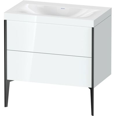 Duravit Xviu C-Bonded Set - Lavabo mural avec 2 tiroirs - Publicité Duravit Xviu C-Bonded Set - Lavabo mural avec 2 tiroirs - Publicité