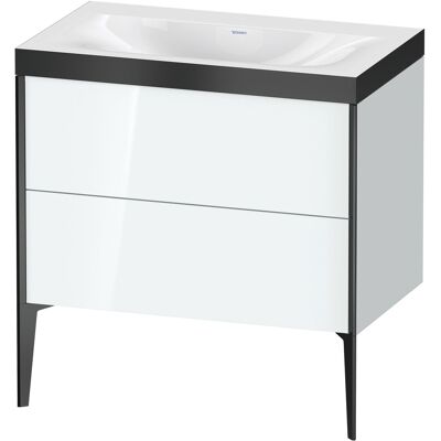 Ensemble Lavabo Duravit Blanc Brillant Murale avec 2 Tiroirs - Publicité Ensemble Lavabo Duravit Blanc Brillant Murale avec 2 Tiroirs - Publicité