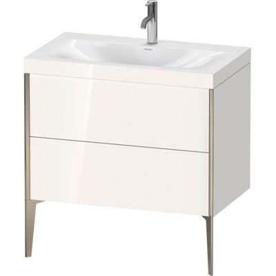Duravit Xviu Ensemble C-Bonded Lavabo - 2 tiroirs, Connexion céramique-mobilier, Montage mural - Publicité Duravit Xviu Ensemble C-Bonded Lavabo - 2 tiroirs, Connexion céramique-mobilier, Montage mural - Publicité