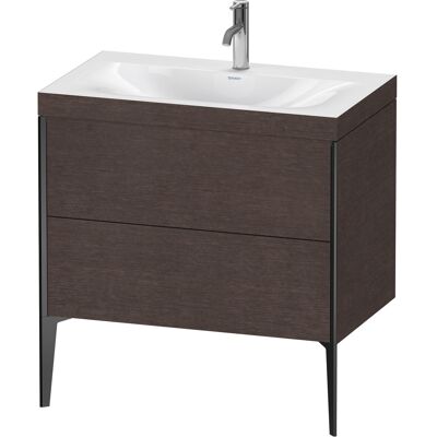 Duravit Chêne Foncé Ensemble Lavabo - C-bonded, 2 Tiroirs, 80x48cm - Ensemble Lavabo - Publicité Duravit Chêne Foncé Ensemble Lavabo - C-bonded, 2 Tiroirs, 80x48cm - Ensemble Lavabo - Publicité