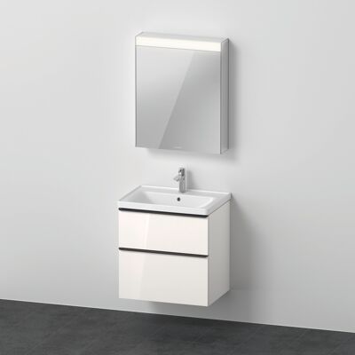 Duravit D-Neo Ensemble de Meubles - 650x2000mm - Lavabo Murale avec Miroir LED - Publicité Duravit D-Neo Ensemble de Meubles - 650x2000mm - Lavabo Murale avec Miroir LED - Publicité