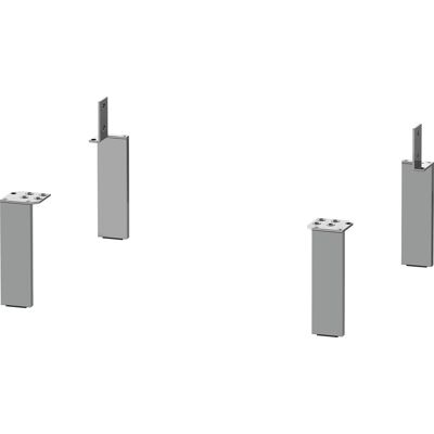 Duravit UV999200000 Pied de socle en aluminium - 4 pièces - Série L-Cube - Publicité Duravit UV999200000 Pied de socle en aluminium - 4 pièces - Série L-Cube - Publicité