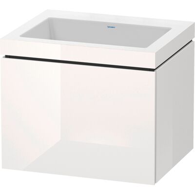 Ensemble Lavabo mural Duravit L-Cube - Blanc brillant - 60x48 cm - Publicité Ensemble Lavabo mural Duravit L-Cube - Blanc brillant - 60x48 cm - Publicité