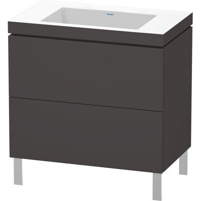 Duravit L-Cube Meuble de salle de bain - Graphit Supermatt - Publicité Duravit L-Cube Meuble de salle de bain - Graphit Supermatt - Publicité